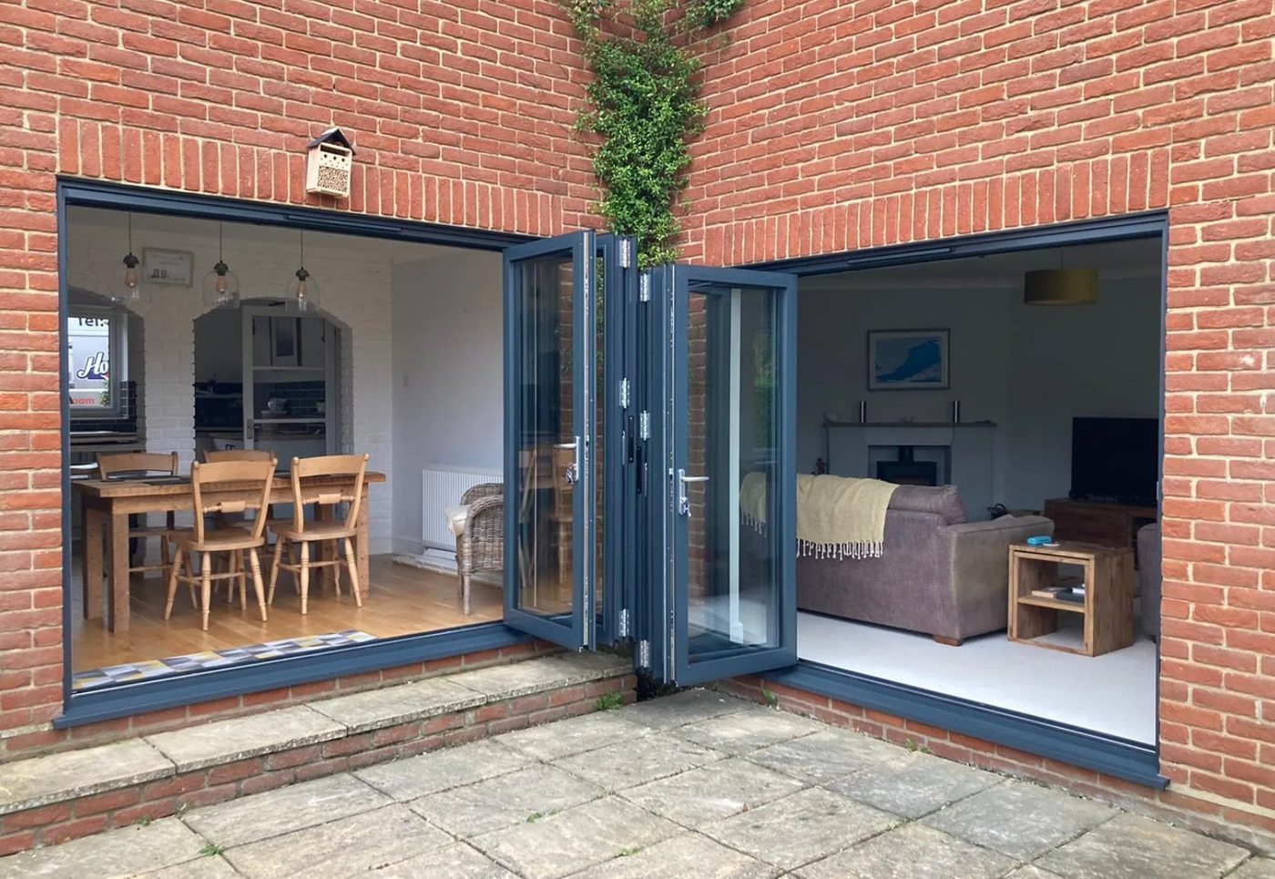 Aluminium Bifold Door installed in Ipswich