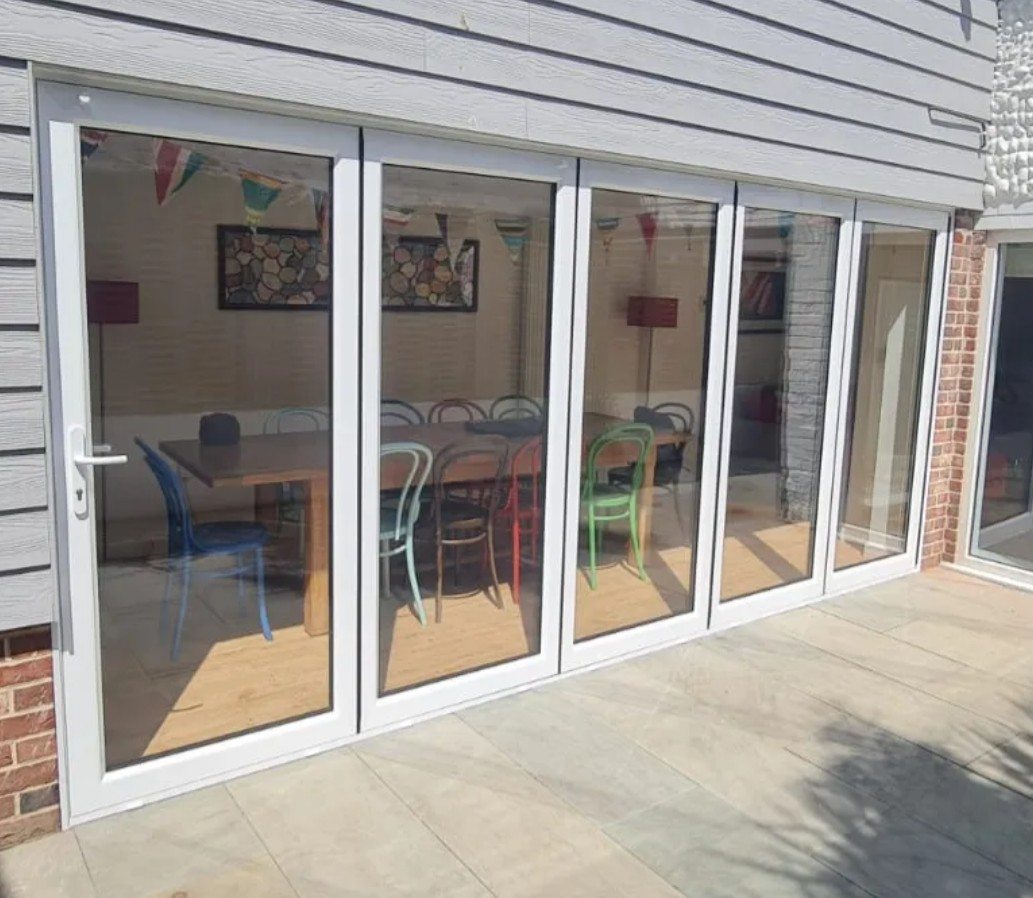 Aluminium Bifold Door installed in Felixstowe