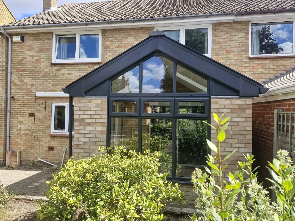 Gable Extension with Tiled Roof